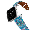 Mermaid Bubbles Leather Apple Watch Band Apple Watch Band - Leather C4 BELTS