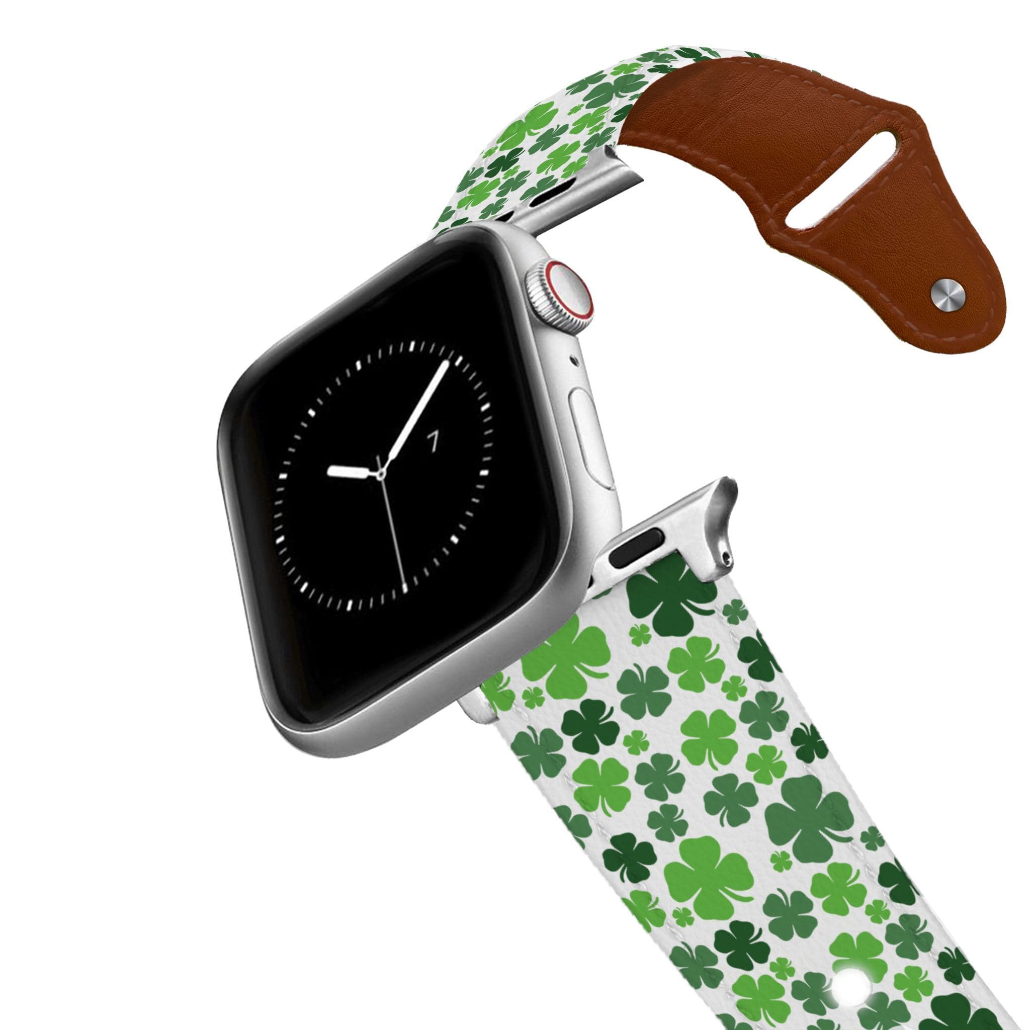 Clovers Leather Apple Watch Band Apple Watch Band - Leather C4 BELTS