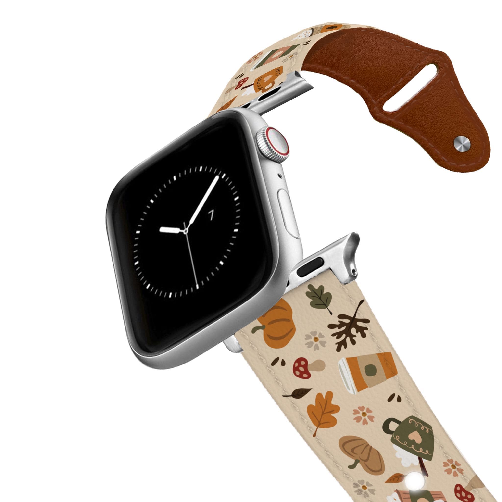 Fall Vibes Leather Apple Watch Band Apple Watch Band - Leather C4 BELTS