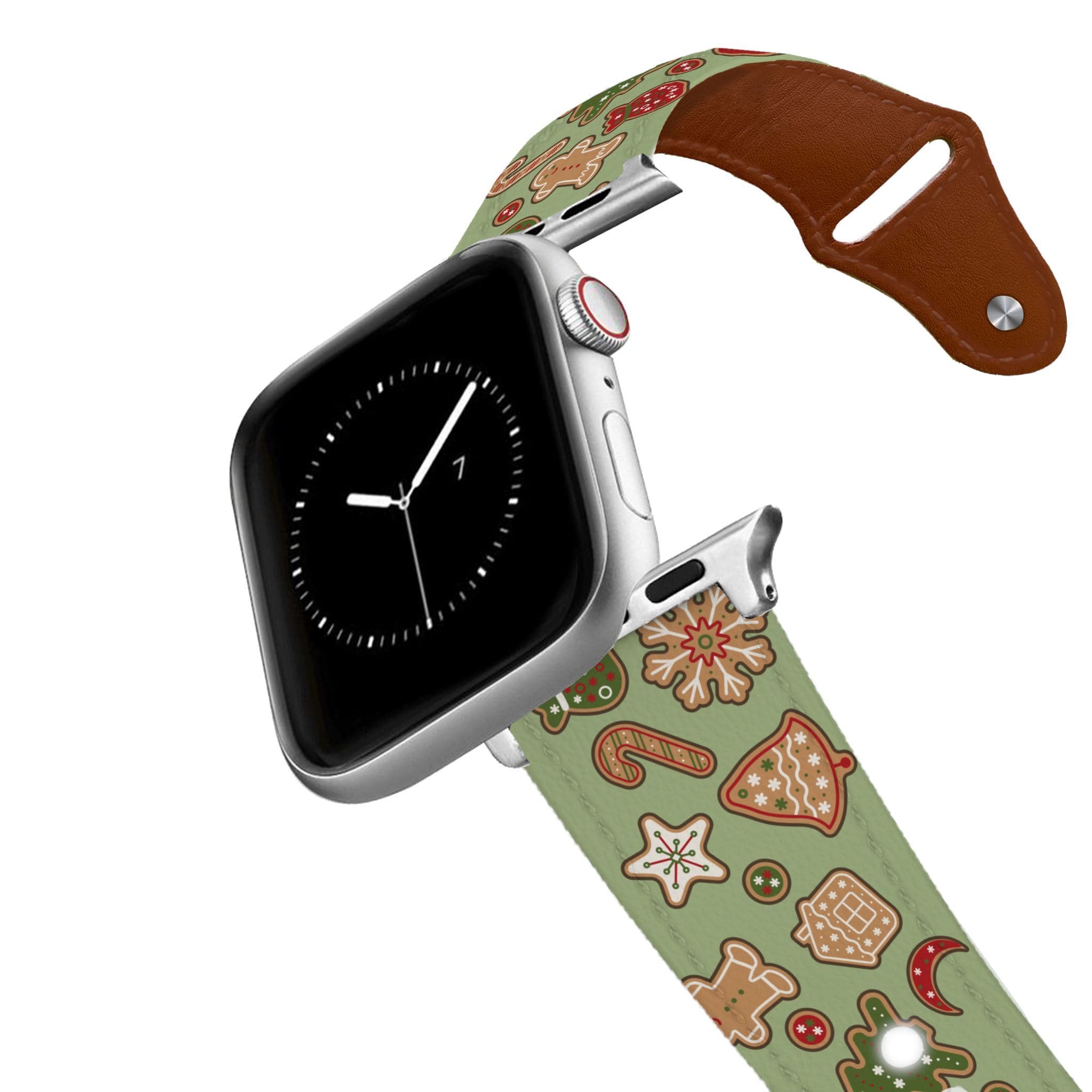 Gingerbread Leather Apple Watch Band Apple Watch Band - Leather C4 BELTS