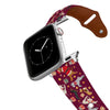 Happy Pawlidays Leather Apple Watch Band Apple Watch Band - Leather C4 BELTS