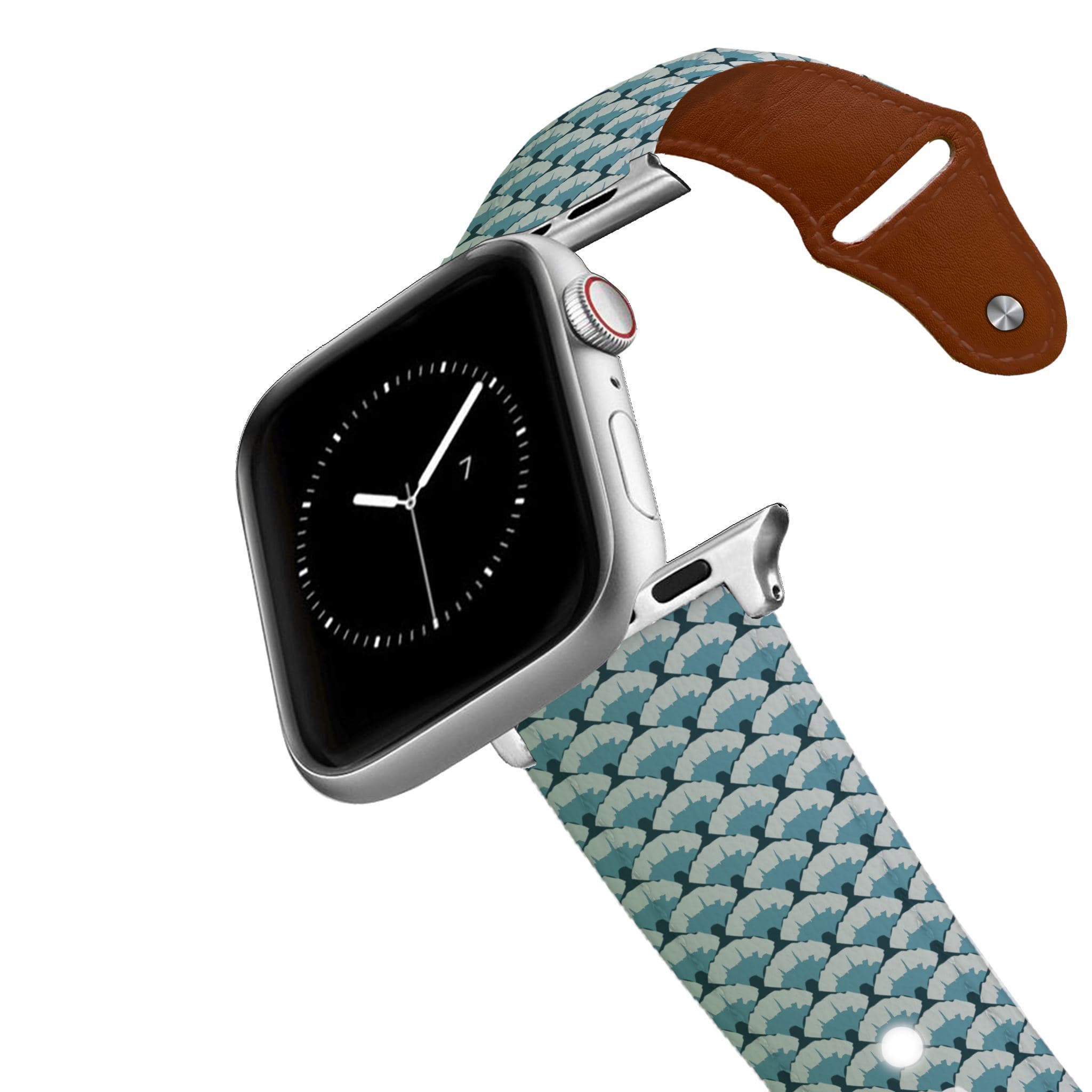 King Scales Leather Apple Watch Band Apple Watch Band - Leather C4 BELTS