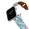 SanSoleil™ - Flower Power Leather Apple Watch Band Apple Watch Band - Leather C4 BELTS