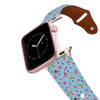 Spunkwear - Flamingos Leather Apple Watch Band Apple Watch Band - Leather C4 BELTS